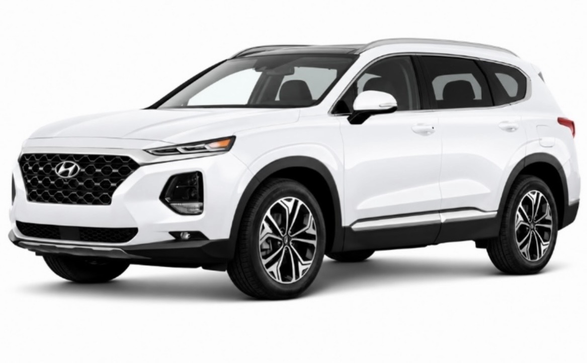 Hyundai Santa Fe rental vehicle